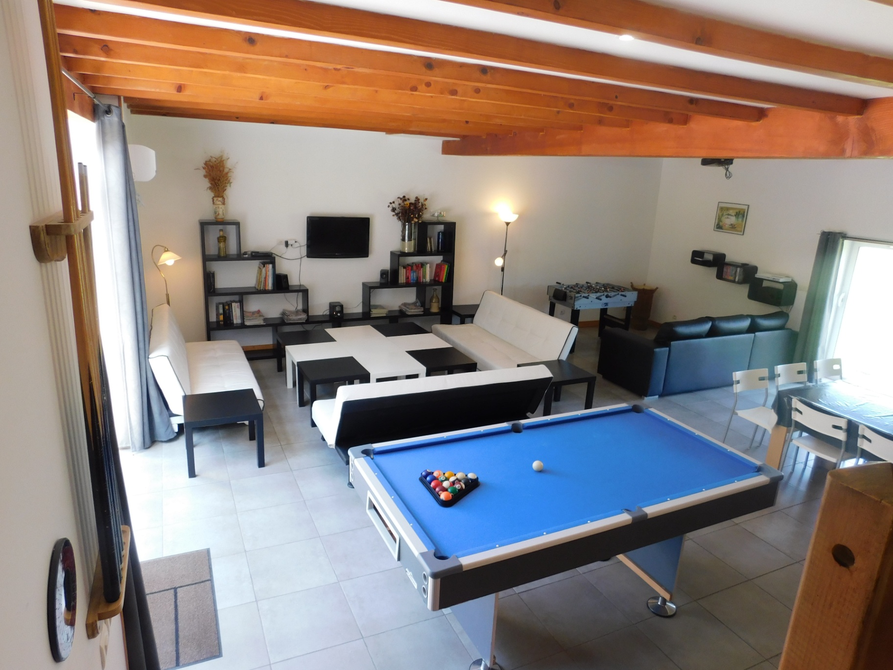 Salle billard & détente